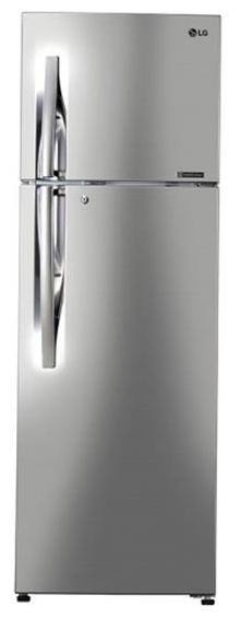 LG Frost Free 284 L Double Door Refrigerator (c302rpzu Shiny Steel)