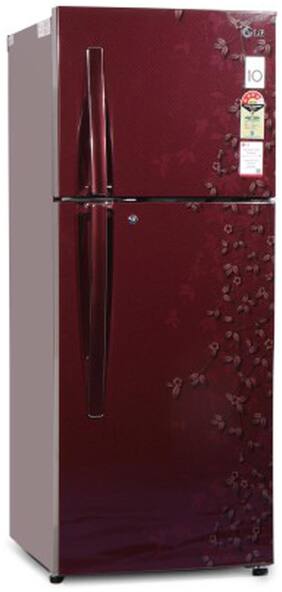 LG Frost Free 258 L Double Door Refrigerator (GL-D292RPJL Valvet Gardenia)