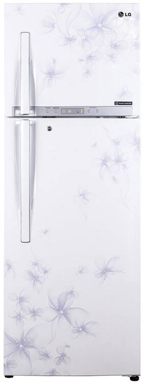 LG Frost Free 360 L Double Door Refrigerator (GL-D402HDWL Daffodil White)
