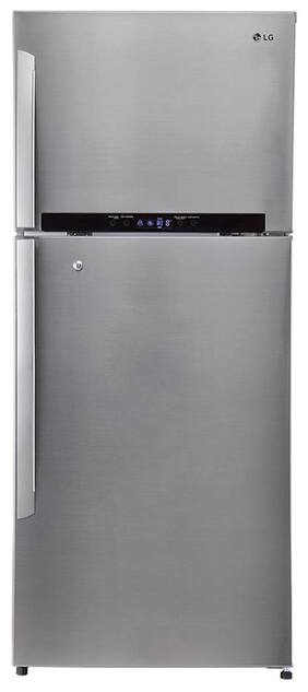 LG Frost Free 511 L Double Door Refrigerator (GN-M602HLHM Shiny Steel)