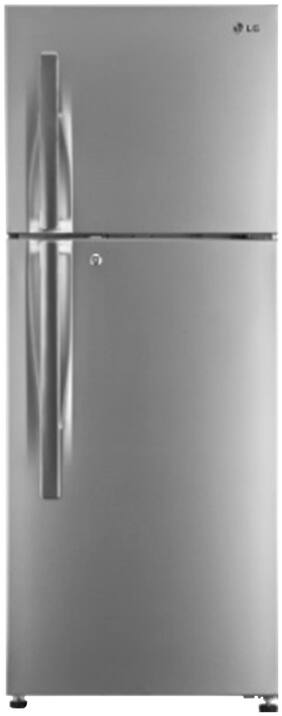 LG Frost Free 308 L Double Door Refrigerator (GL-T322RPZM Shiny Steel)