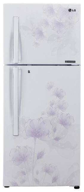 LG Frost Free 285 L Double Door Refrigerator (GL-D302JPFL Pearl Florid)