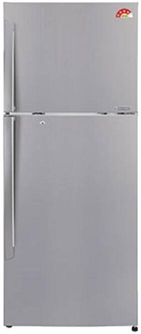 LG Frost Free 335 L Double Door Refrigerator (U372JPZX Shiny Steel)