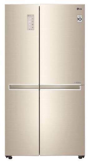 LG Frost Free 687 L Side By Side Refrigerator (GC-B247SVUV Premium Gold)