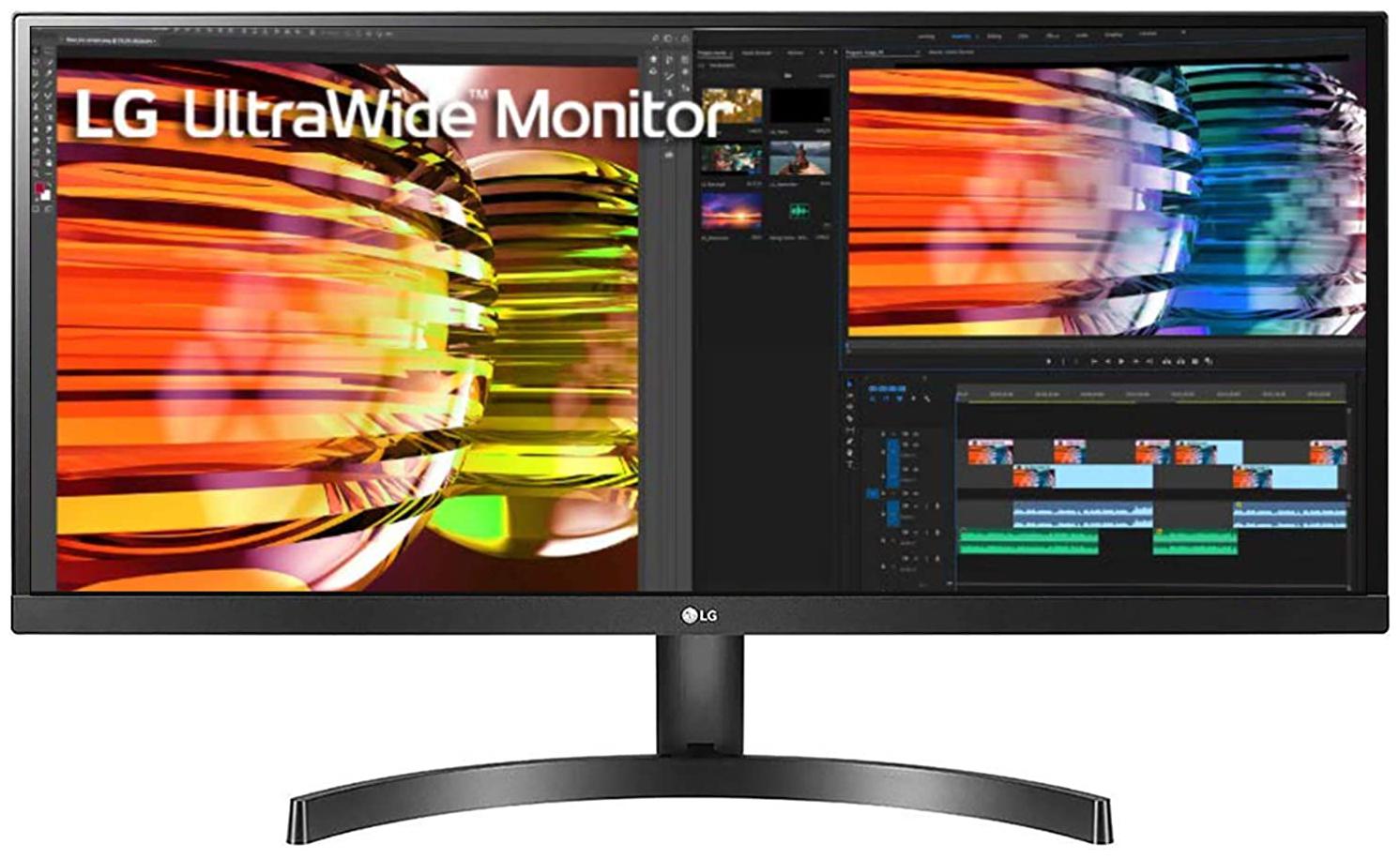 

LG UltraWide 29WL500-B 29 Inch WFHD (2560 x 1080) IPS Display - HDR 10 Radeon FreeSync sRGB 99 Slim Bezel Multitasking Monitor