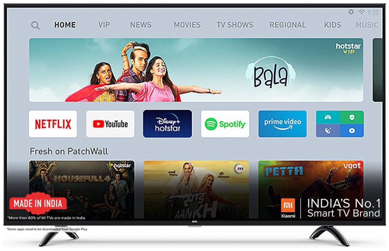 Mi Smart 108 cm 43 inch 4K Ultra HD LED TV L43M4 4AIN