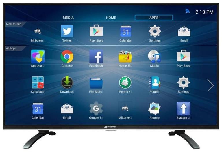 

Micromax Smart 101 6 cm (40 inch) Full HD LED TV - 40CANVAS S