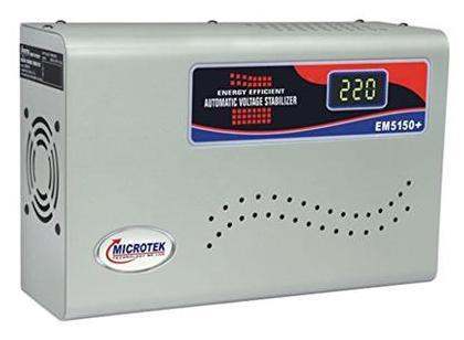 

Microtek EM5150 For AC upto 2 Ton (150V-290V) Digital Voltage Stabilizer