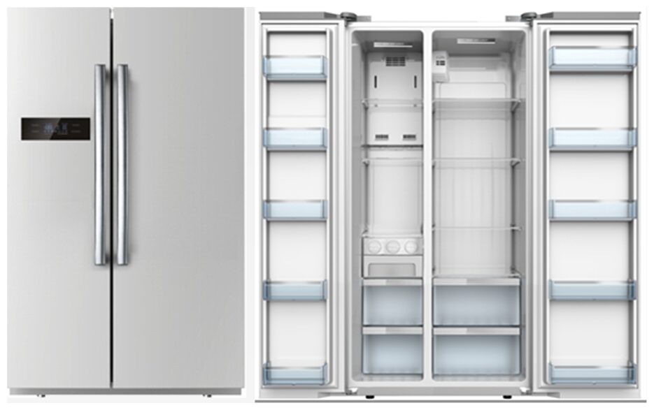 Panasonic Frost Free 527 L Side By Side Refridgerator ( Nrbs60msx1