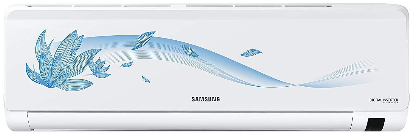 

Samsung 1 5 Ton 3 star bee rating Inverter Split ac AR18TV3HFTZ 3STAR PARADISE BLOOM White )