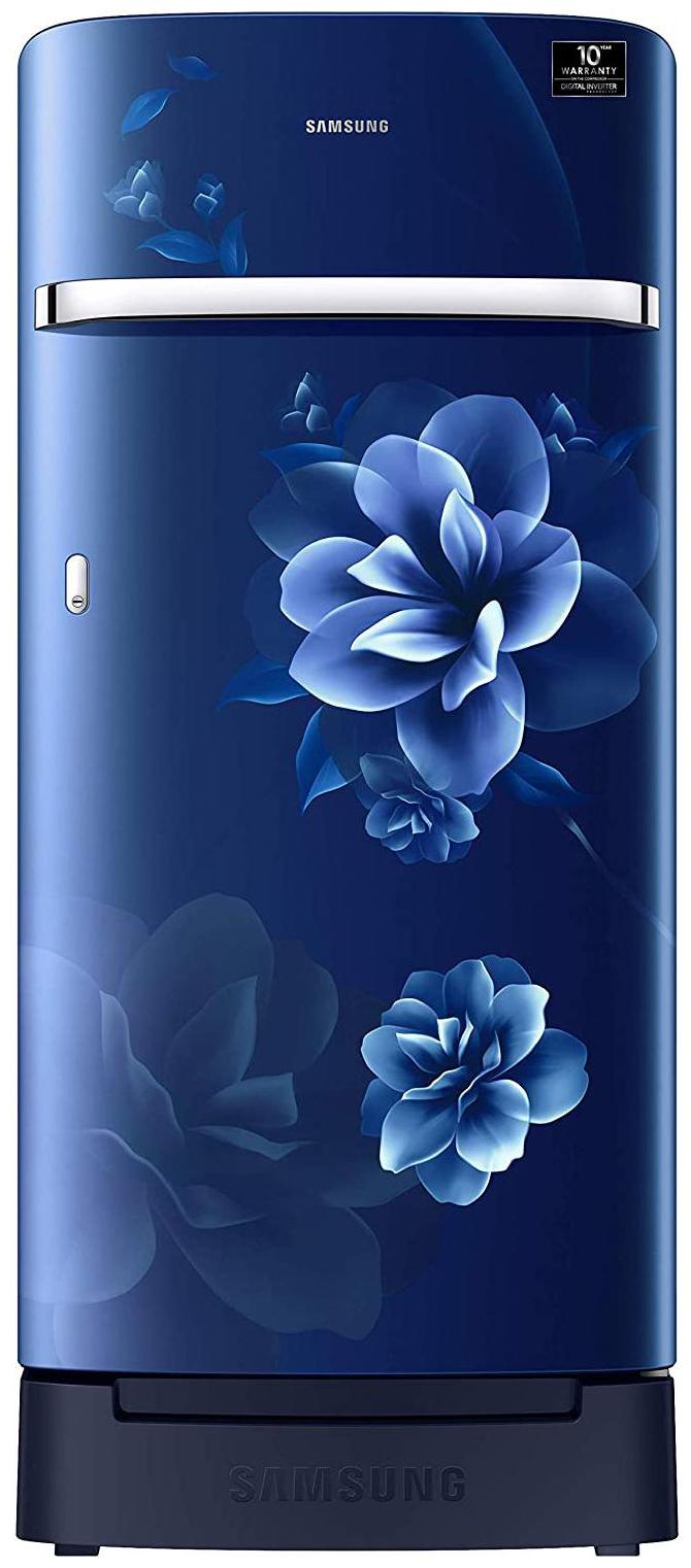 

Samsung 198 L 4 star Direct cool Refrigerator - RR21T2H2XCU HL Camellia blue