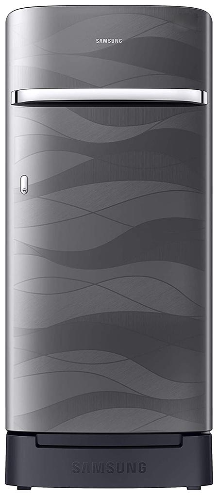 

Samsung 198 L 4 star Direct cool Refrigerator - RR21T2H2XNV HL Inox wave