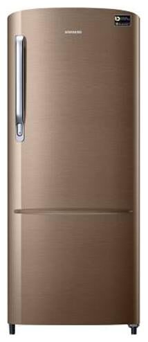 

Samsung 212 L 4 star Direct cool Refrigerator - RR22R373YDU Luxe bronze