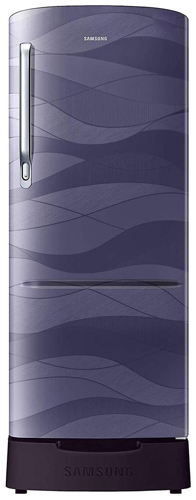 

Samsung 215 L 4 star Direct cool Refrigerator - RR22T385XRV HL Purple wave