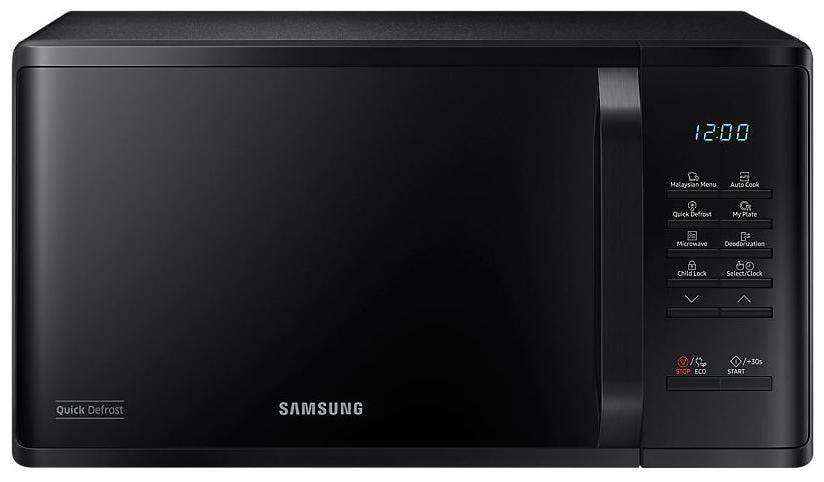 

Samsung 23 ltr Solo Microwave Oven - MS23K3513AK TL Black