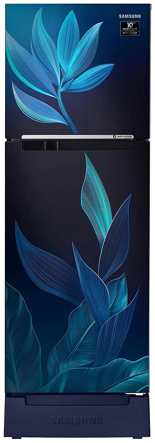 

Samsung 253 L 2 star Frost free Refrigerator - RT28T31429U HL Paradise blue