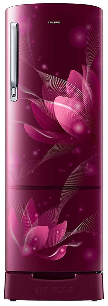 

Samsung 255 L 3 star Direct cool Refrigerator - RR26T389YR8 Saffron red