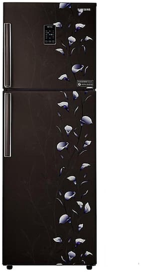 Samsung Frost Free 321 L Double Door Refrigerator RT33JSMFEBZ, Tender Lily Black