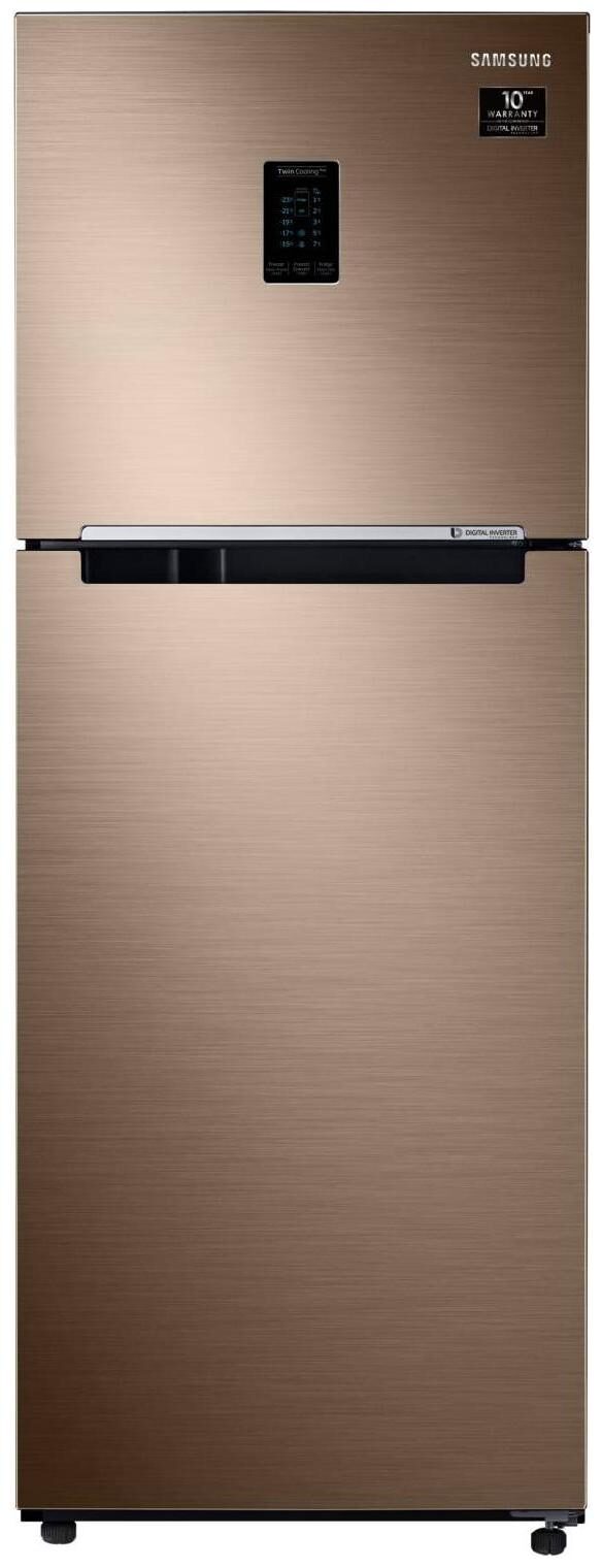 

Samsung 324 L 2 star Frost free Refrigerator - RT34T4542DU HL Luxe bronze