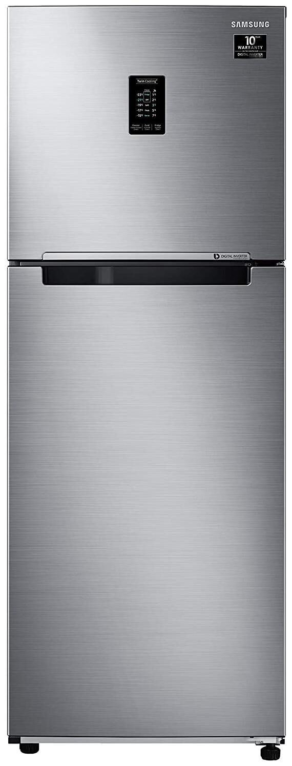 

Samsung 336 L 2 star Frost free Refrigerator - RT37T4632SL HL Real stainless steel