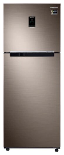 

Samsung 390 L Top Freezer Double Door Refrigerator(RT39R5588DX Brown)