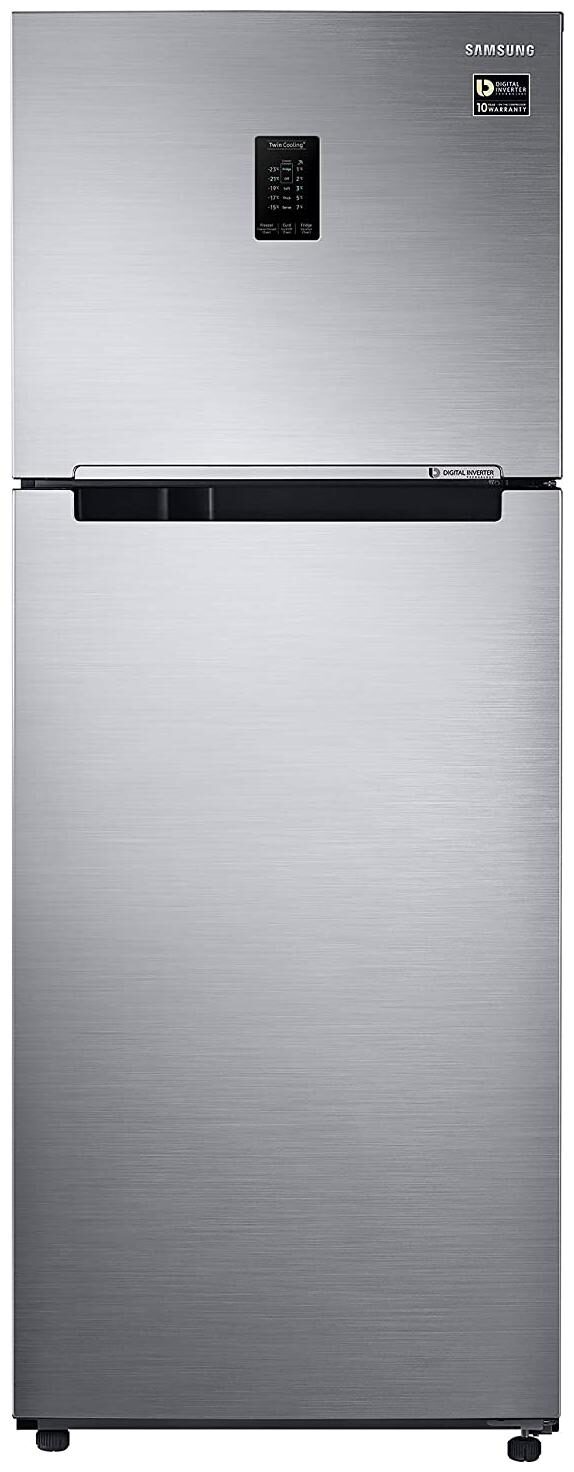 

Samsung 407 L 2 star Frost free Refrigerator - RT42T5C38S9 TL Refined inox