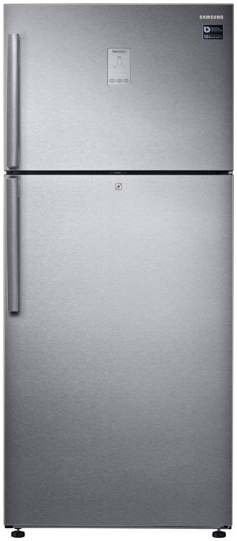

Samsung 551 L 3 star Twin cooling Refrigerator - RT56K6378SL Clean steel