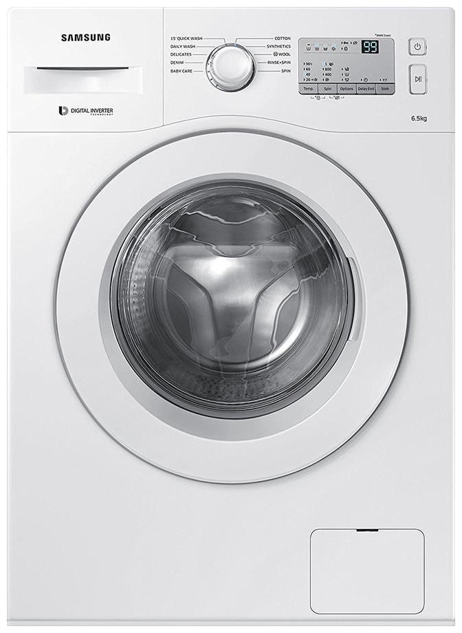 

Samsung 6 5 kg Fully Automatic Front Load Washing machine - WW65M206LMA TL White