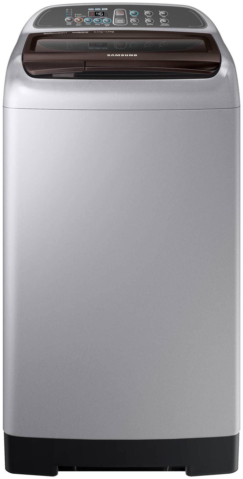 

Samsung 6 5 kg Fully automatic top load Washer with dryer - WA65A4022NS TL Grey