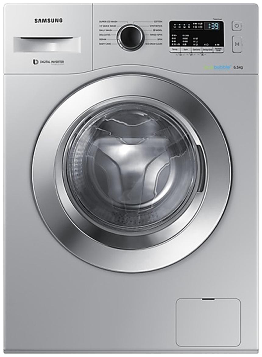 

Samsung 6 5 kg Fully Automatic Front Load Washing machine - WW65M224K0S Silver