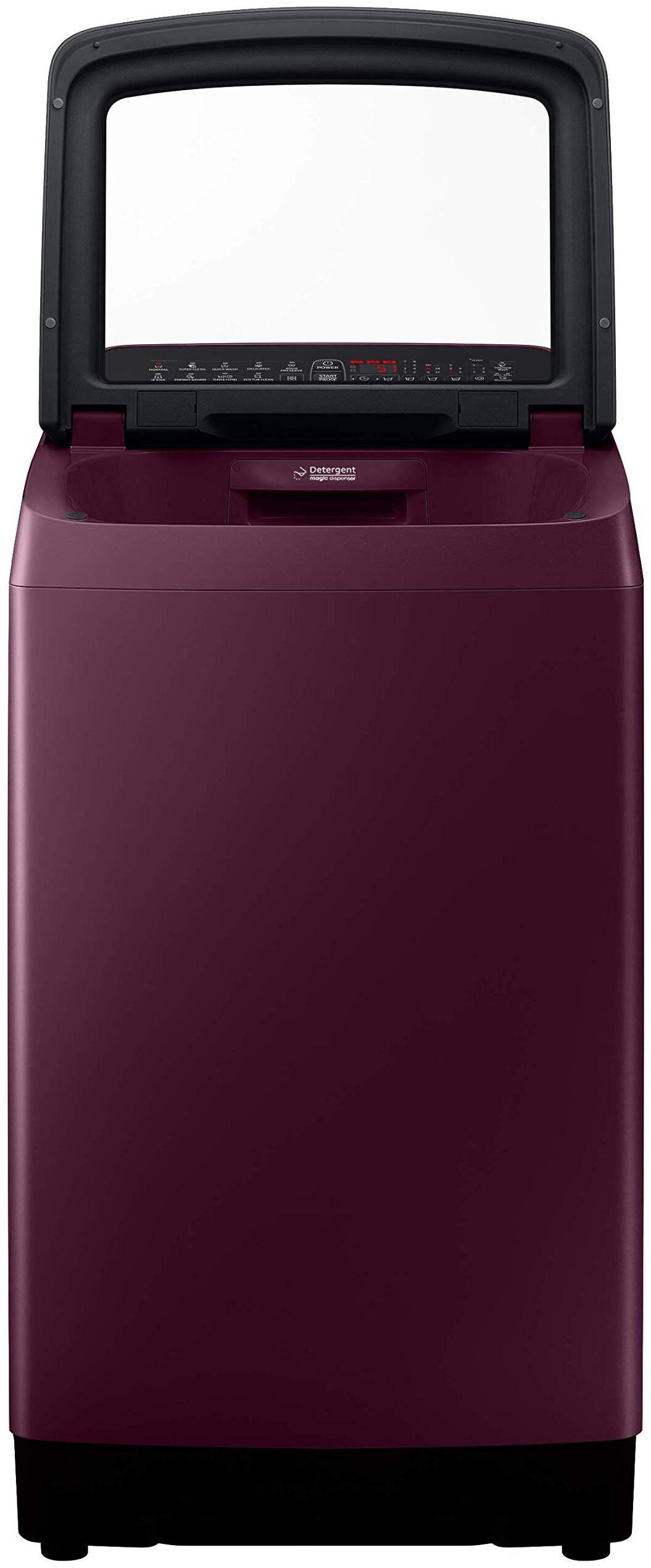 

Samsung 6 5 kg Fully automatic top load Washer with dryer - WA65N4261FF TL Sparkling plum
