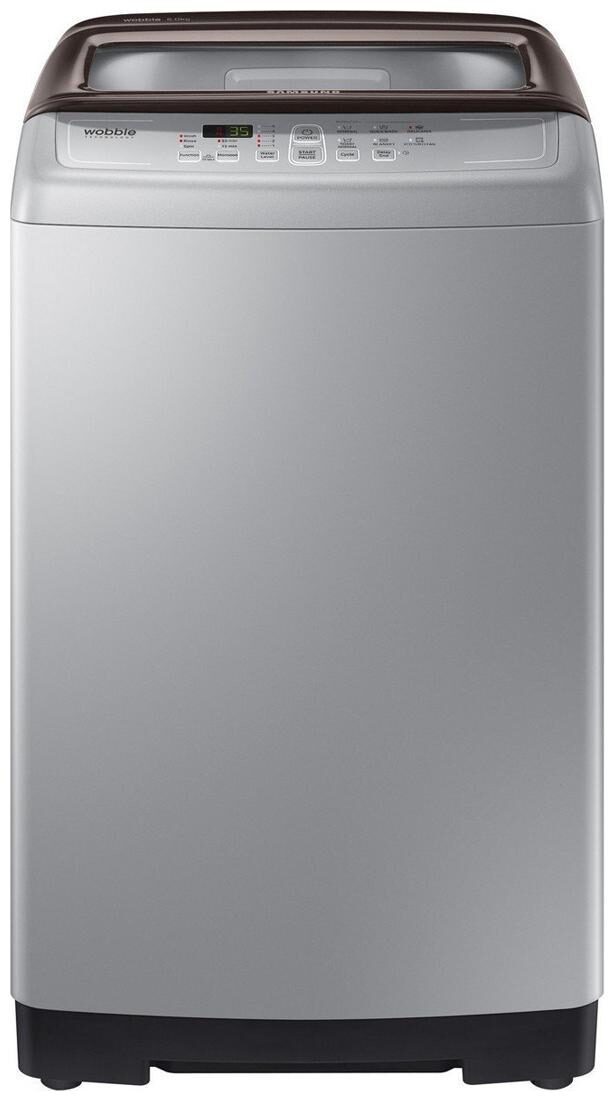 

Samsung 6 kg Fully Automatic Top Load Washing machine - WA60M4300HD Silver