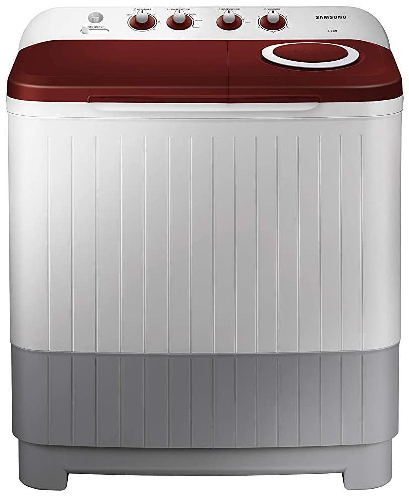 

Samsung 7 5 Kg Semi automatic top load Washer with dryer - SAMSUNG WM WT75M3000HP Light grey