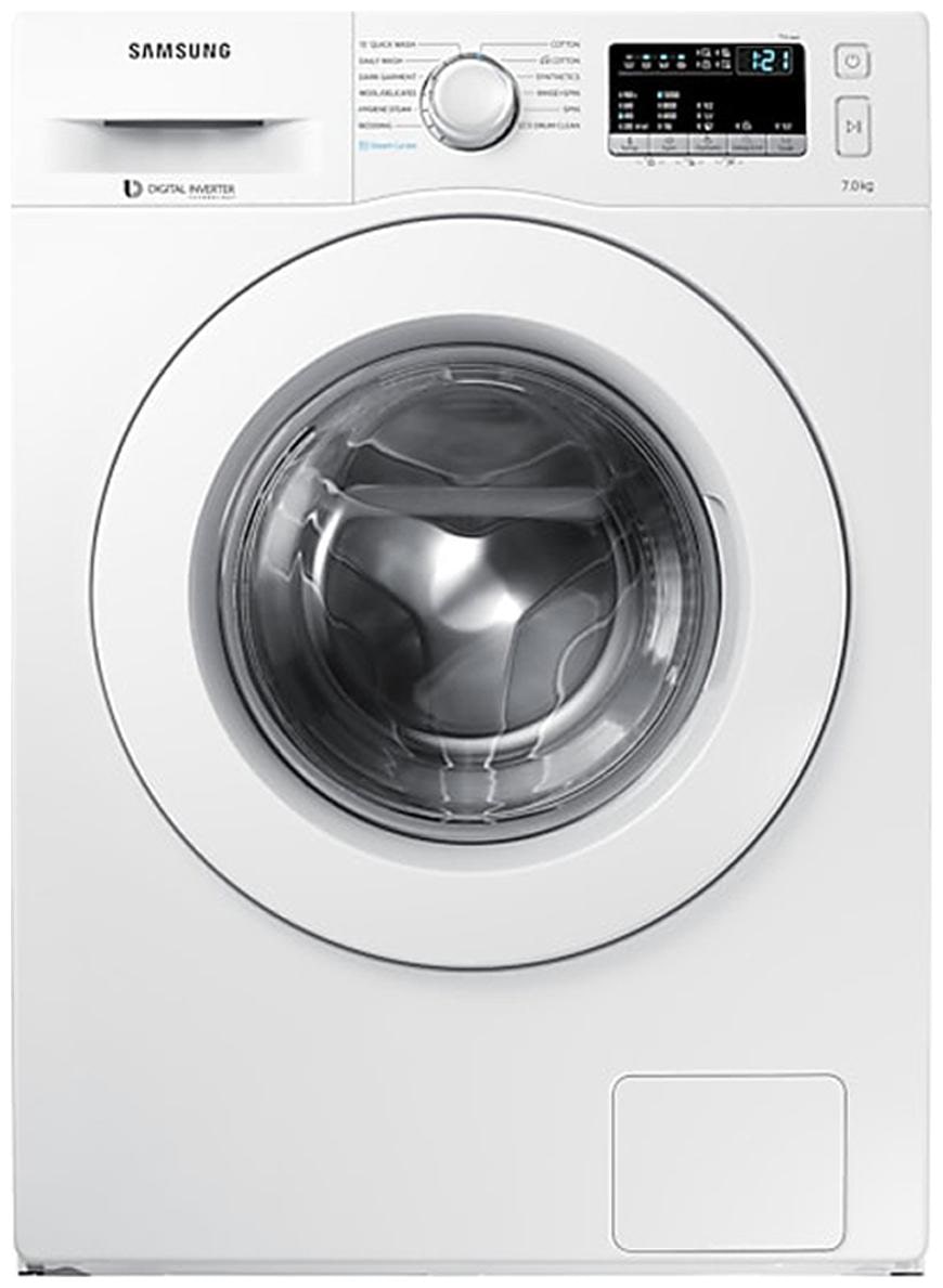 

Samsung 8 kg Fully Automatic Front Load Washing machine - WW80J44G0IW White