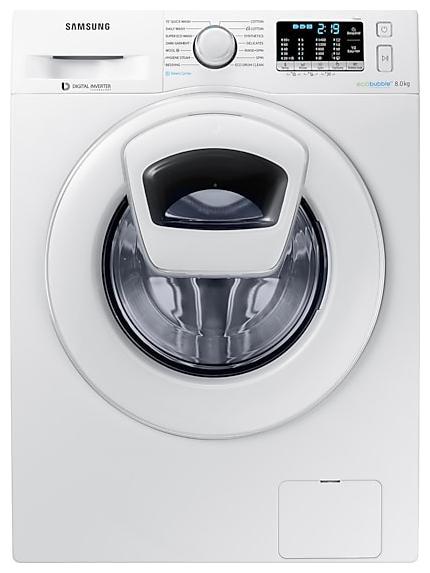 

Samsung 8 Kg Fully automatic front load Washing machine - WW80K54E0WW White