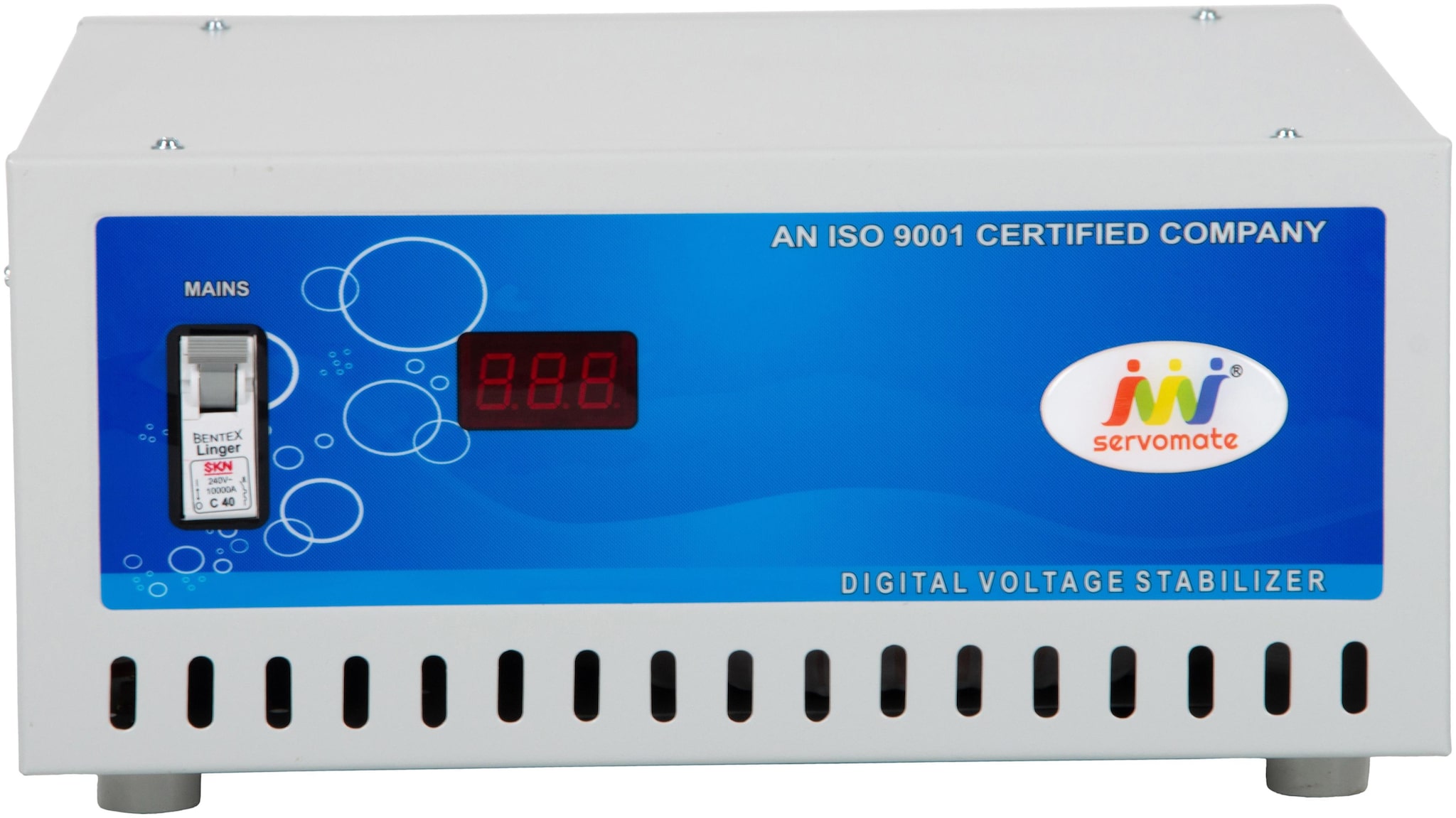 

Servomate 5KVA (100V-300V) Mainline Automatic Voltage Stabilizer Aluminium Floor Model