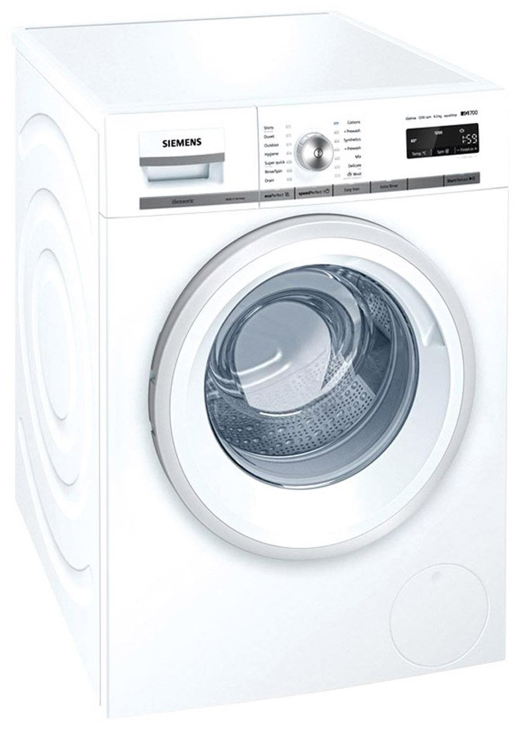 Siemens 8 kg Fully Automatic Front Load Washing Machine (WM12W440IN White)