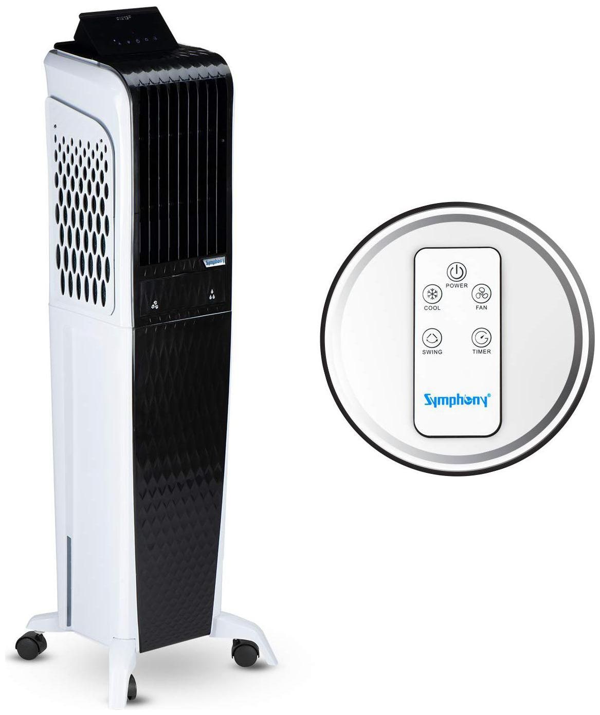 

Symphony DIET 3D - 55I 55 L Tower Cooler ( Black White )