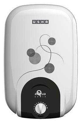 Usha AquGenie 15-Litre Storage Water Heater (Moonflower Grey)