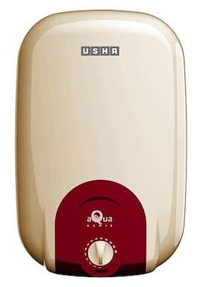 Usha AquGenie 6-Litre Storage Water Heater (Ivory Wine)