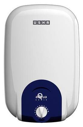 Usha AquGenie 6-Litre Storage Water Heater (Solid Cyan)