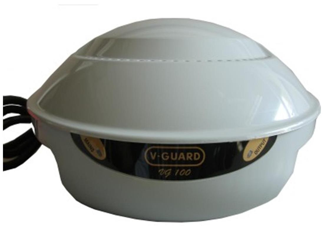 V Guard VG 100 Voltage Stabilizer Grey
