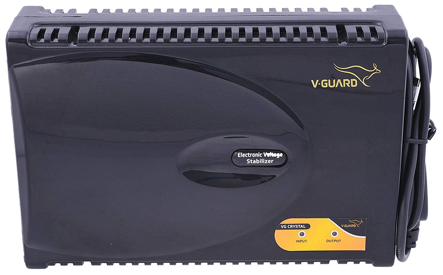 VGuard VG Crystal Voltage Stabilizer for LED TV Upto 40 Inch (Black