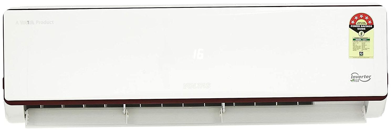 

Voltas 1 5 Ton 5 star bee rating Inverter Split ac 185VJZJ White )