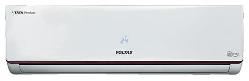 

Voltas 1 5 Ton 5 star bee rating Inverter Split ac ( Copper Coil SAC 185V JZJ (R32) White )