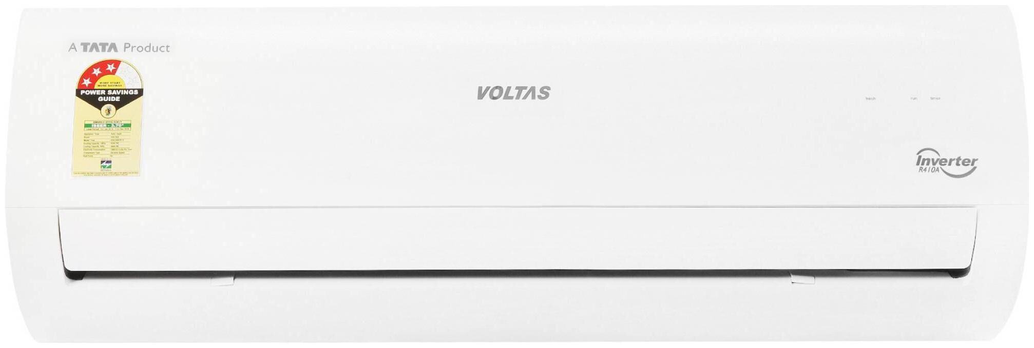 

Voltas 1 5 Ton 3 star bee rating Inverter Split ac 183VCZT3 White )