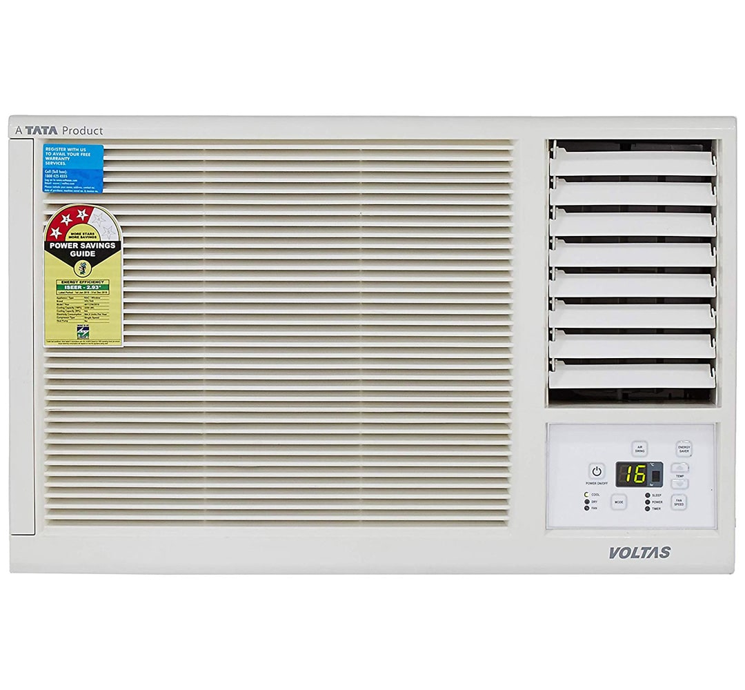 

Voltas 1 Ton 3 Star Window AC (123 LZF White) with Copper Condenser