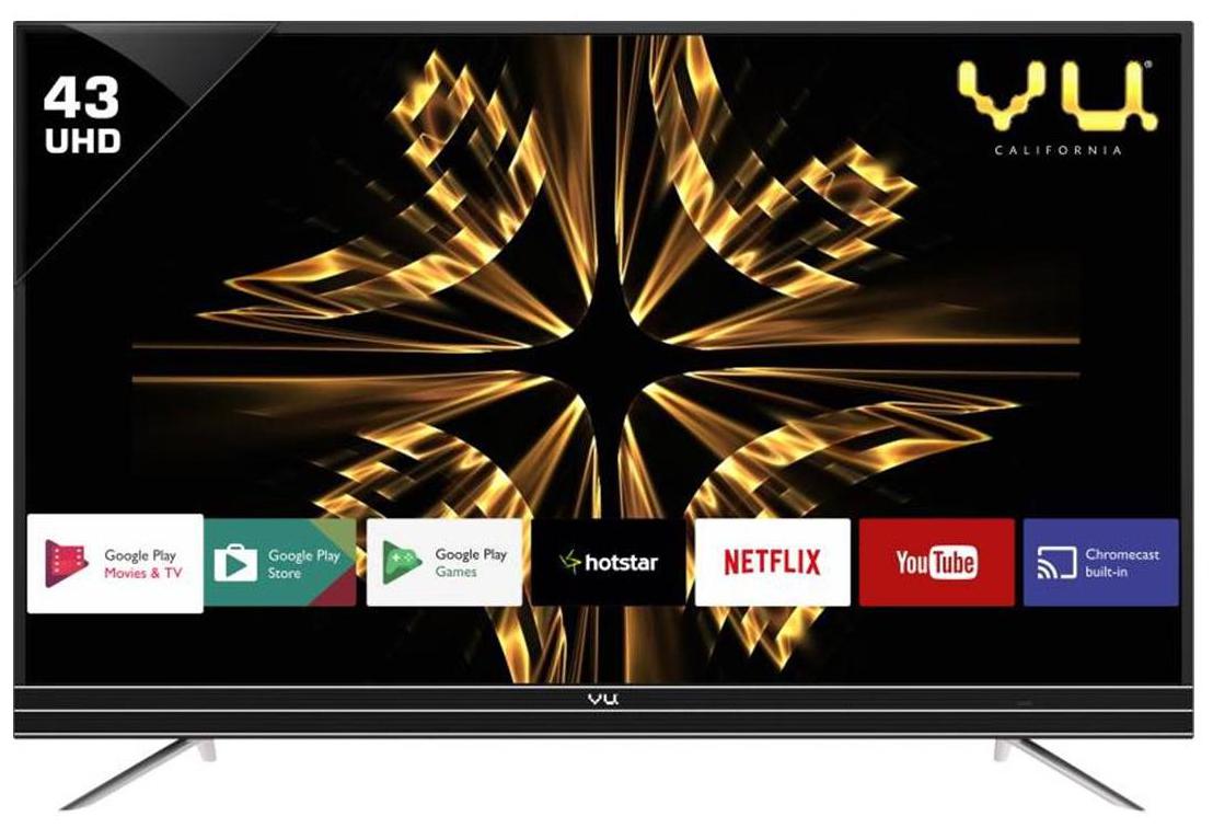 Vu Premium 108cm (43 inch) Ultra HD (4K) LED Smart Android TV