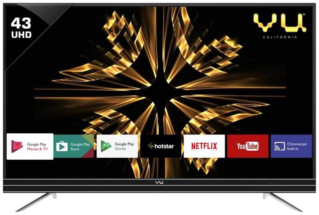 

VU Smart 109 22 cm (43 inch) 4K (Ultra HD) LED TV - 43SU128