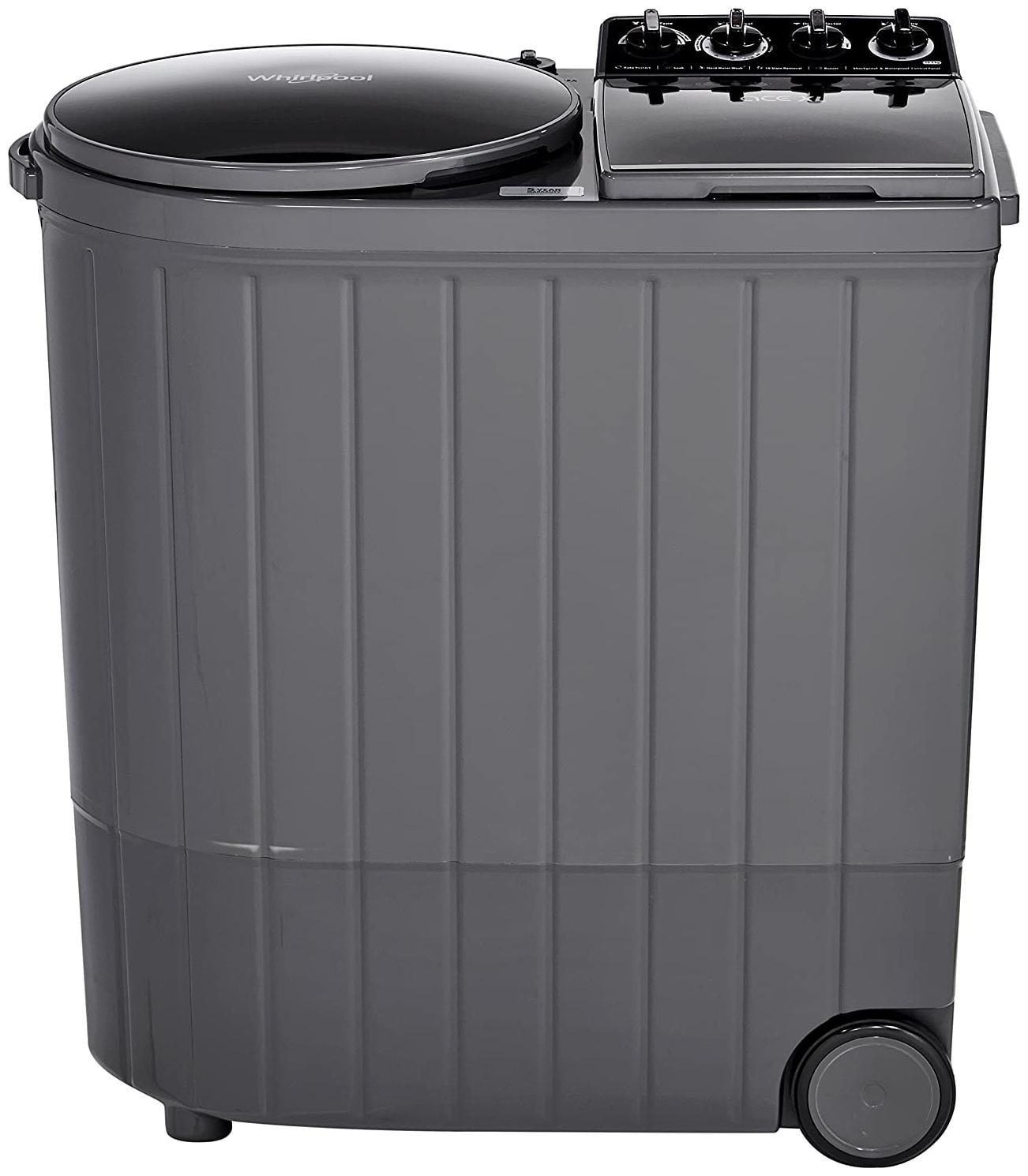 

Whirlpool 10 5 Kg Semi automatic top load Washing machine - ACE XL 10 5 G G 30175 Graphite grey